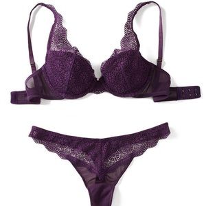 Adore Me Contour Bra and Thong